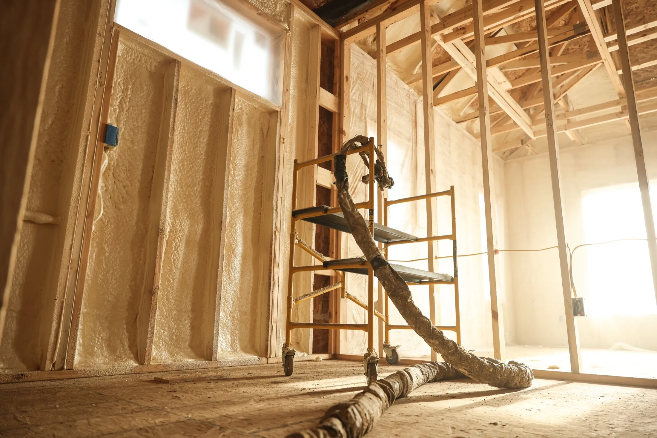 Spray foam insulation work in Mesa, Arizona
